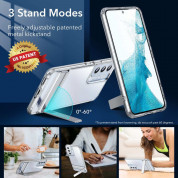 ESR Air Shield Boost Case - удароустойчив хибриден кейс с вградена поставка за Samsung Galaxy S22 Plus (прозрачен) 3
