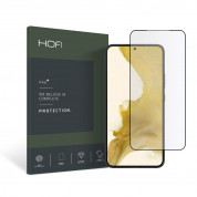 Hofi Glass Pro Plus Tempered Glass 2.5D - калено стъклено защитно покритие за дисплея на Samsung Galaxy S22 Plus (черен-прозрачен)