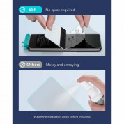 ESR Liquid Skin Screen Protector - защитни покрития за дисплея на Samsung Galaxy S22 Ultra (3 броя) 9