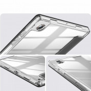 Infiland Rugged Crystal Case - хибриден удароустойчив кейс Samsung Galaxy Tab A8 10.5 (сив) 1
