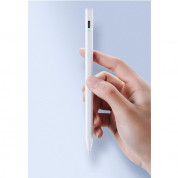 Dux Ducis Stylus Pen Cassic Version (USB-C port) - алуминиева професионална писалка за iPad (бял) 6
