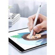 Dux Ducis Stylus Pen Cassic Version (USB-C port) - алуминиева професионална писалка за iPad (бял) 3