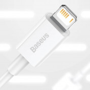 Baseus Superior Lightning USB Cable (CALYS-A02) - USB кабел за Apple устройства с Lightning порт (100 см) (бял) 10