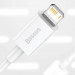 Baseus Superior Lightning USB Cable (CALYS-A02) - USB кабел за Apple устройства с Lightning порт (100 см) (бял) 11