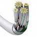 Baseus Superior Lightning USB Cable (CALYS-A02) - USB кабел за Apple устройства с Lightning порт (100 см) (бял) 5