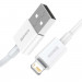 Baseus Superior Lightning USB Cable (CALYS-A02) - USB кабел за Apple устройства с Lightning порт (100 см) (бял) 2
