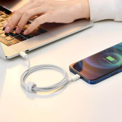Baseus Superior Lightning USB Cable (CALYS-A02) - USB кабел за Apple устройства с Lightning порт (100 см) (бял) 8