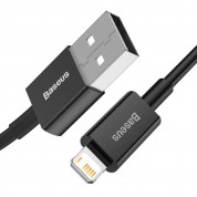 Baseus Superior Lightning USB Cable (CALYS-A01) - USB кабел за Apple устройства с Lightning порт (100 см) (черен) 1