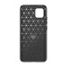 Carbon Flexible TPU Case  - тънък силиконов (TPU) калъф за Samsung Galaxy A03s (черен) 4