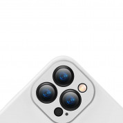 Baseus Jelly Liquid Silica Gel Case (ARYT000502) - силиконов (TPU) калъф за iPhone 13 Pro Max (бял) 10