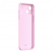 Baseus Jelly Liquid Silica Gel Case (ARYT000904) - силиконов (TPU) калъф за iPhone 13 (розов) 7