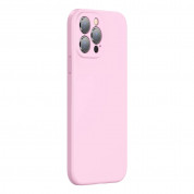 Baseus Jelly Liquid Silica Gel Case (ARYT001004) for iPhone 13 Pro (pink) 2