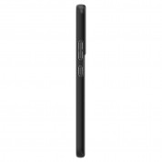 Spigen Thin Fit Case - качествен тънък матиран кейс за Samsung Galaxy S22 (черен) 3