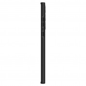 Spigen Thin Fit Case - качествен тънък матиран кейс за Samsung Galaxy S22 Ultra (черен) 4