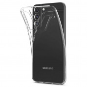 Spigen Liquid Crystal Case - тънък силиконов (TPU) калъф за Samsung Galaxy S22 (прозрачен) 5
