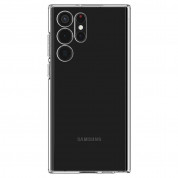 Spigen Liquid Crystal Case - тънък силиконов (TPU) калъф за Samsung Galaxy S22 Ultra (прозрачен) 1