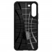 Spigen Rugged Armor Case - тънък качествен силиконов (TPU) калъф за Samsung Galaxy S22 (черен) 4