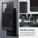 Spigen Rugged Armor Case - тънък качествен силиконов (TPU) калъф за Samsung Galaxy S22 Ultra (черен) 11