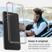 Spigen Ultra Hybrid Case - хибриден кейс с висока степен на защита за Samsung Galaxy S22 (прозрачен) 8