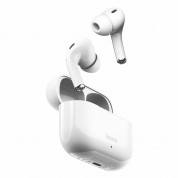 Baseus Encok W3 TWS In-Ear Bluetooth Earphones - безжични блутут слушалки със зареждащ кейс (бял) 1