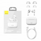 Baseus Encok W3 TWS In-Ear Bluetooth Earphones (white) 15