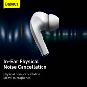 Baseus Encok W3 TWS In-Ear Bluetooth Earphones (white) 10