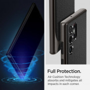 Spigen Neo Hybrid Case - хибриден кейс с висока степен на защита за Samsung Galaxy S22 Ultra (сив) 13
