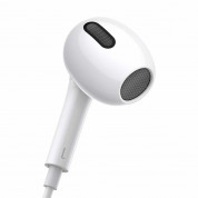 Baseus Encok C17 In-Ear USB-C Stereo Headphones (NGCR010002) - слушалки с USB-C кабел, управление на звука и микрофон (бял) 2