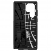 Spigen Slim Armor Case - хибриден кейс с висока степен на защита за Samsung Galaxy S22 Ultra (тъмносив) 2