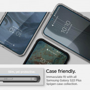 Spigen Neo Flex Solid Screen Protector 2 Pack - 2 броя защитни покритиия за целия дисплей на Samsung Galaxy S22 Ultra (прозрачен) 9