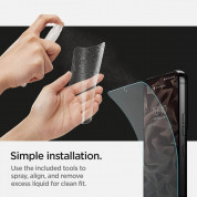 Spigen Neo FLEX Screen Protector - 2 броя защитно покритие с извити ръбове за целия дисплей на Samsung Galaxy S22 Ultra 10