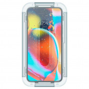 Spigen Tempered Glass GLAS.tR EZ Fit 2 Pack - 2 броя стъклени защитни покрития за дисплея на Samsung Galaxy S22 Plus (прозрачен) 4