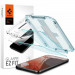Spigen Tempered Glass GLAS.tR EZ Fit 2 Pack - 2 броя стъклени защитни покрития за дисплея на Samsung Galaxy S22 Plus (прозрачен) 1