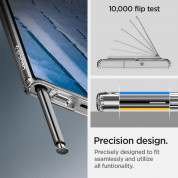 Spigen Ultra Hybrid S Case - хибриден кейс с вградена поставка и висока степен на защита за Samsung Galaxy S22 Ultra (прозрачен) 13