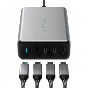 Satechi 165W USB-C PD Compact GaN Charger (space gray) 2