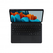 Samsung Book Cover Keyboard EF-DT870 - кейс, клавиатура с тракпад и поставка за Samsung Galaxy Tab S7 (черен)  4