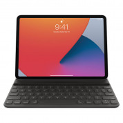Apple Smart Keyboard Folio US - оригинален полиуретанов калъф, клавиатура и поставка за iPad Pro 11 M1 (2021), iPad Pro 11 (2020), iPad Pro 11 (2018), iPad Air 5 (2022), iPad Air 4 (2020) (черен) 3