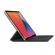 Apple Smart Keyboard Folio US - оригинален полиуретанов калъф, клавиатура и поставка за iPad Pro 11 M1 (2021), iPad Pro 11 (2020), iPad Pro 11 (2018), iPad Air 5 (2022), iPad Air 4 (2020) (черен) 2