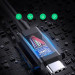 Ugreen Thunderbolt 3 Cable (40Gbps) - USB-C към USB-C кабел с Thunderbolt 3 за Apple продукти (200 см) (черен) 4