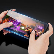 Dux Ducis 3D Case Friendly Full Coveraged Tempered Glass - калено стъклено защитно покритие за целия дисплей на Samsung Galaxy A02s (черен-прозрачен) 3