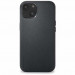 Decoded MagSafe Leather Case - кожен (естествена кожа) кейс с MagSafe за iPhone 13 mini (черен) 1