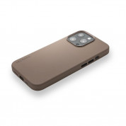 Decoded Silicone Case - силиконов (TPU) калъф за iPhone 13 Pro Max (кафяв) 2
