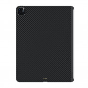 Pitaka MagEZ Aramid Fiber Case - кевларен кейс за iPad Pro 12.9 (2020) (черен) 