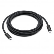 Apple Thunderbolt 4 Cable - тъндърболт 4 Pro (40Gbps) (USB-C) кабел за Apple продукти (3 m) (черен)  1