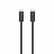 Apple Thunderbolt 4 Cable - тъндърболт 4 Pro (40Gbps) (USB-C) кабел за Apple продукти (3 m) (черен) 