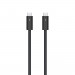 Apple Thunderbolt 4 (USB-C) Pro Cable - Thunderbolt 4 (USB-C) кабел за Apple продукти (300 см) (черен)  1