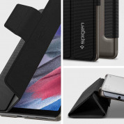 Spigen Liquid Air Folio Case - силиконов (TPU) кейс с висока степен на защита и поставка за Samsung Galaxy Tab A7 Lite 8.7 (2021) (черен) 10