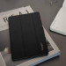 Spigen Liquid Air Folio Case - силиконов (TPU) кейс с висока степен на защита и поставка за Samsung Galaxy Tab A7 Lite 8.7 (2021) (черен) 17