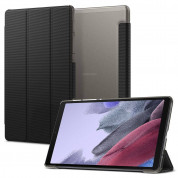 Spigen Liquid Air Folio Case - силиконов (TPU) кейс с висока степен на защита и поставка за Samsung Galaxy Tab A7 Lite 8.7 (2021) (черен)