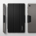 Spigen Liquid Air Folio Case - силиконов (TPU) кейс с висока степен на защита и поставка за Samsung Galaxy Tab A7 Lite 8.7 (2021) (черен) 16